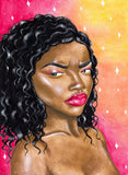 ♡ "Unimpressed" ♡ - print