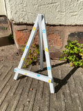 ♡ 16x12cm Canvas Painting w/ painted easel ♡