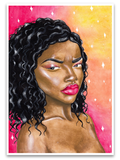 ♡ "Unimpressed" ♡ - print